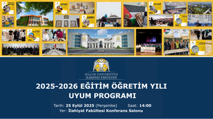 2025-2026 Eğitim Öğretim Yılı Tanışma ve Uyum Programı Gerçekleştirildi